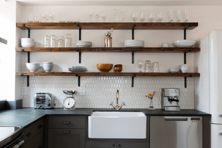 Asian Kitchen Shelving