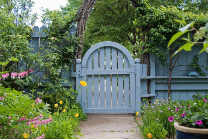 Create Your Own Garden Gate Floral Masterpiece - DIY Guide